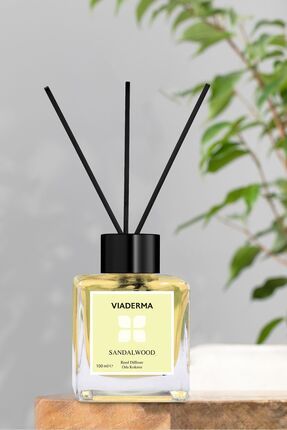 Sandal Ağacı Aromalı Bambu Çubuklu Oda Kokusu 100 ml - Doğal, Ferah ve Uzun Süreli Koku Image 0