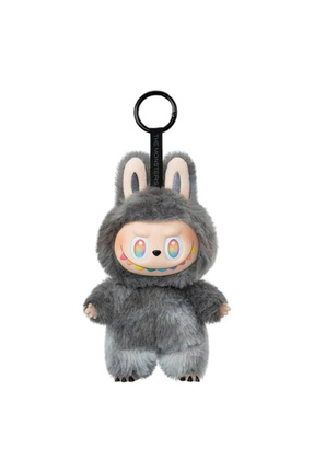 Labubu The Monsters Big into Energy Gri Renk Series ID (Secret Version) Vinyl Plush Pendant Image 0