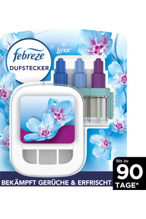 Elektrikli 3’lü Oda Kokusu Cihazı Başlangıç Seti – Lenor Aprilfresh 20ml Image 0