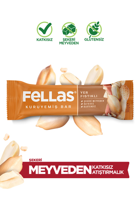 Yer Fıstıklı Kuruyemiş Bar 30g x12 Adet Image 0