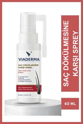 Saç Dökülmesine Karşı Sprey 60 ml - Tüm Saç Tipleri İçin, Suya Dayanıklı, Unisex Image 0