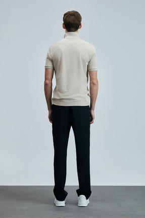 Laon Smart Erkek Polo Tişört Ekru Image 5
