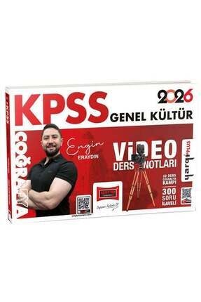 Yargı 2026 KPSS Coğrafya Video Ders Notları - Engin Eraydın Yargı Yayınları Image 0