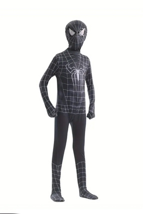 Spider-Man Kostümü - Siyah Gerçekçi (1.60 - 1.70 Boy) Image 0