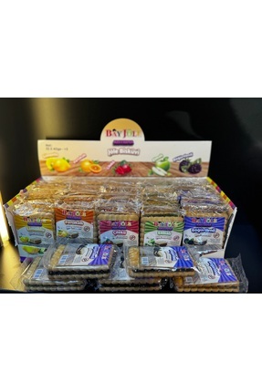 JÖLE BİSKÜVİ KARIŞIK MEYVELİ KISTIRMA 40g X 8 ADET Image 0