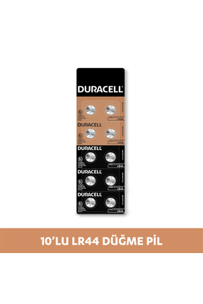 Özel Alkalin A76 LR44 1.5V Düğme Pil 10'lu Image 0