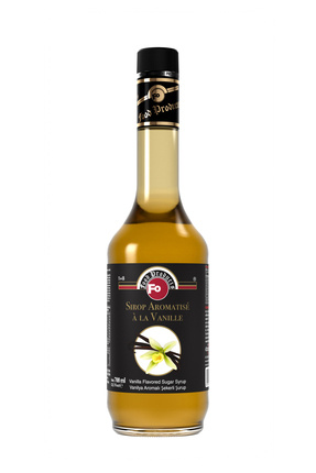 Vanilya Aromalı Şurup - Şekerli 700 ml Image 0