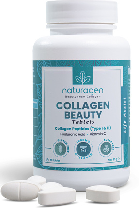 Beauty Collagen 60 Tablet Kolajen+C Vitamini+Hyaluronik Asid Image 0