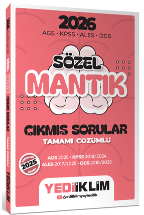 2026 AGS KPSS ALES DGS Sözel Mantık Tamamı Çözümlü Çıkmış Sorular Image 0