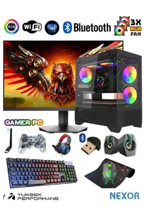 Atlas Gaming Oyuncu Pc Bilgisayar Masaüstü Set Oyuncu Bilgisayarı Image 0