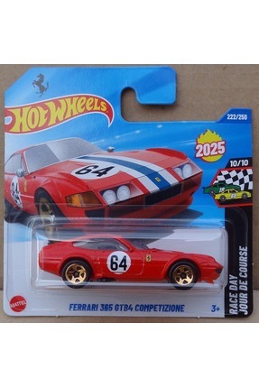 Ferrari 365 GTB4 Competizione Diecast Model Araba (1:64 Ölçek) Image 0