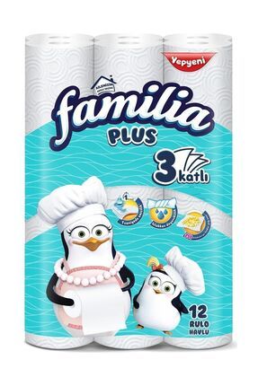 Kağıt Havlu 3 Katlı 12 Rulo Image 0