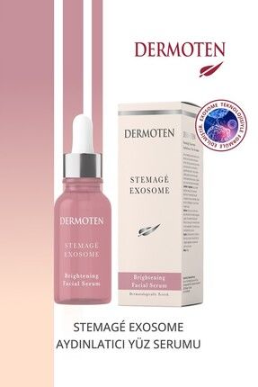 StemAgé Exosome Kök Hücre / Eksozom Aydınlatıcı Yüz Serumu 30 ml Image 0