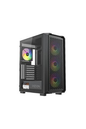 Fazeon F10 F10A650BBM 650W 80PLUS Bronze Mesh 4X120MM Argb Fanlı Atx Kasa Image 0