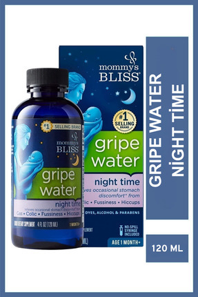 Bebek ve Çocuklar İçin Gece Gaz Damlası – Night Time Gripe Water Papatya Melisa Image 0