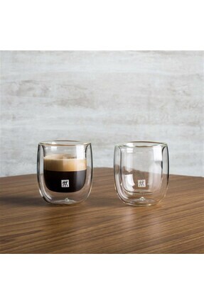 Çift Camlı Espresso Bardağı 2'Li Image 0