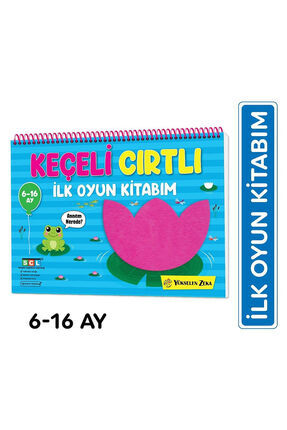 6-16 Ay İlk Cırt Cırtlı Keçeli Etkinlik Kitabım - İlk Oyun Kitabım Image 0