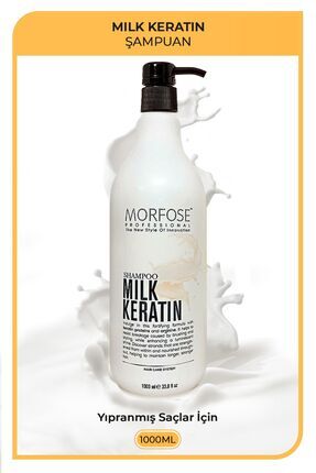 Milk Keratin Şampuan 1000 ml Image 0