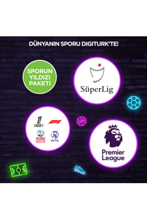 Digitürk Sporun Yıldızı Paketi Yıllık Image 0