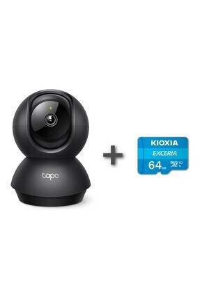 Tapo C211 2K 3MP Yatay ve Dikey Ev Güvenliği Wi-Fi Kamerası + 64GB Kioxia Bellek Image 0