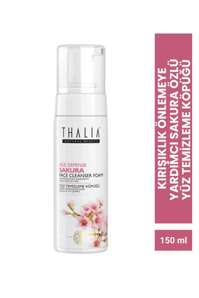 Kırışıklık Önlemeye Yardımcı Sakura Özlü Yüz Temizleme Köpüğü - 150 ml Image 0