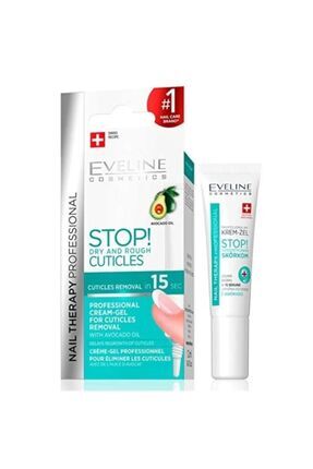 EVELINE Stop Cuticles Dry and Rough Nail Cream Gel 12ml | Tırnak Bakımı 5907609333506 Image 0