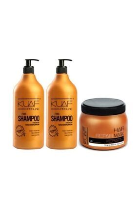 Tuzsuz Şampuan 1000 Ml X 2 Adet + Keratin Maskesi 500 Ml Image 0