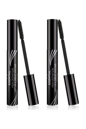 Hacim Etkili Siyah Maskara - Essential High Definition&liftup&great Volume Mascara X 2 Adet Image 0
