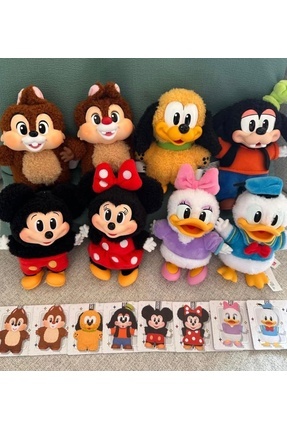PopMart Mickey Family Kutulu Blindbox Peluş Oyuncak 1 ADET Image 0