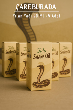 Tala - Yılan Yağı 20 Ml ×5 Adet Image 0
