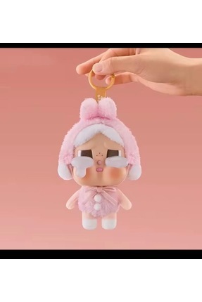 Crying Again Cry Baby Labubu Çanta Charmı Aksesuar-1adet Anahtarlık Peluş-labubu Image 0