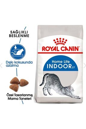 Indoor 27 Ev Kedileri İçin Kedi Maması 2 Kg Image 0