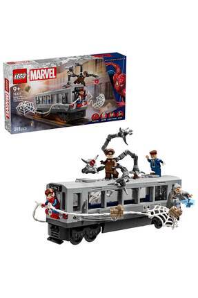 ǀ Marvel Örümcek Adam ile Doktor Oktopus Metro Sahnesi 76321 - 9 Yaş ve Üzeri Çocuklar i� Image 0
