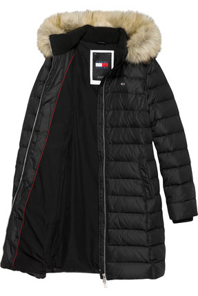 TJW ESSENTIAL HOODED DOWN COAT Image 1
