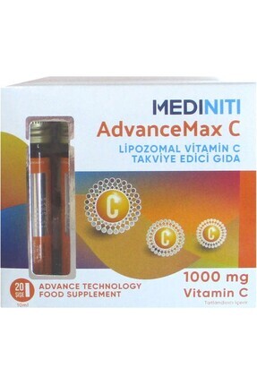 Advancemax C Vıtamın Lıpozomal 1000 Mg 20 Shot Image 0