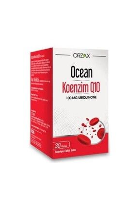 Orzax Koenzim Q10 100mg 30 Kapsül Image 0