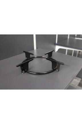 1 Ad Sadece Vestel Uyumlu Emayeli Cam Ocak Izgarası (ÇEMBER ÇAPI 16,5 - BACAKTAN BACAĞA 23,5 CM) Image 0