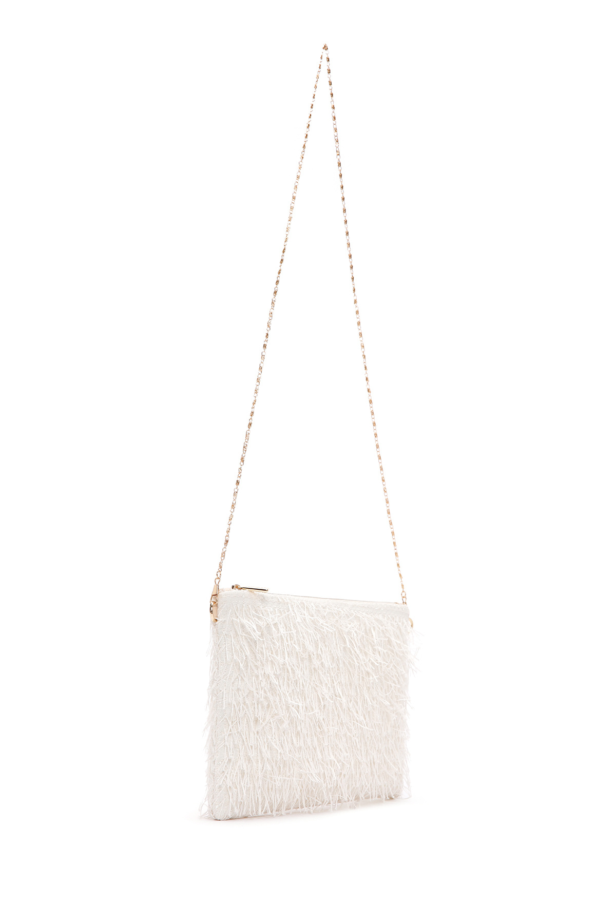 زنان زنجیره ای بلند و سفید Portfoy Bag 25SBD22046F
