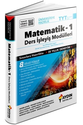 Aydın 2024 Tyt Matematik Ders İşleyiş Modülleri 1. Kitap Image 0