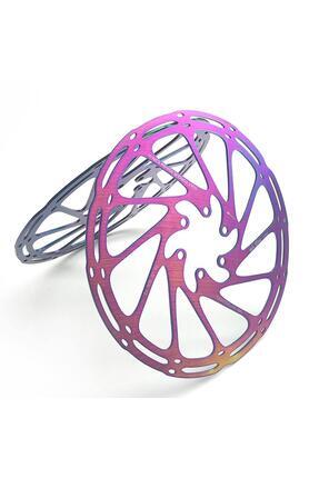 SRAM 160 mm Bukalemun Rotor Bisiklet Disk Fren Rotoru 160mm 6 Vida MTB Ultra Hafif Rainbow Rotor Image 5