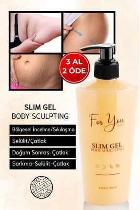 Slim Jel Inceltici - Sıkılaştırıcı-yağ Yakıcı–bölgesel Incelme-çatlak Karşıtı Ve Selülit Kremi (tek) Image 0