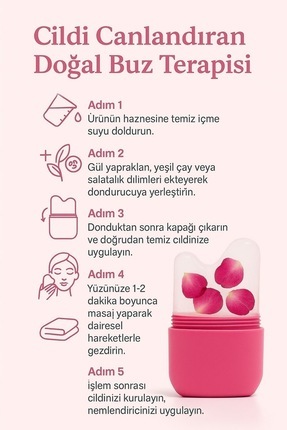 Buz Küpü Gua Sha Yüz, Göz ve Boyun Masajı Cilt Bakımı, Göz Torbalarını Giderme Silikon Buz Kalıbı Image 5