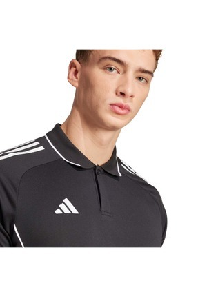 Tiro 25 Competition Polo Yaka Tişört Erkek T-Shirt SİYAH Image 4