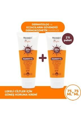 Be Bright Pigmentyl Güneş Koruyucu Spf 50 Krem 75 ml - 2'li Image 0