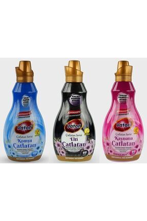 KONSANTRE ÇAMAŞIR YUMUŞATICI KOMŞU- ELTİ - KAYNANA ÇATLATAN 1440 ML X LÜ SET Image 0