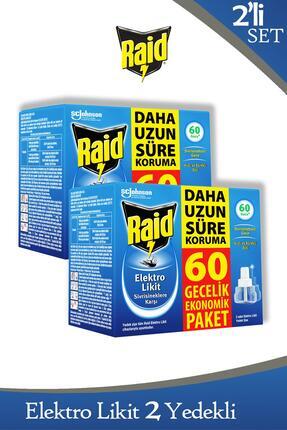 Elekro Likit 2 Yedek 60 Gece Ekonomik Paket (Sivrisineklere Karşı) x 2 Adet Image 0