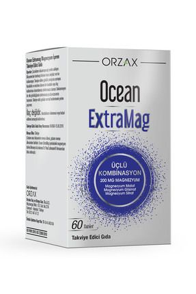 Extramag 200 Mg Magnezyum Içeren Takviye Edici Gıda 60 Tablet Image 0