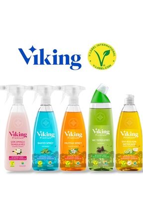 Premium 5'li (mutfak,banyo,çok Amaçlı ,wc Temizleyici,bulaşık Deterjanı Nergis&bergamot) Paket 750 M Image 0