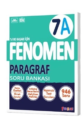 7. Sınıf Paragraf Fenomen A Soru Bankası Fenomen Yayınları Image 0
