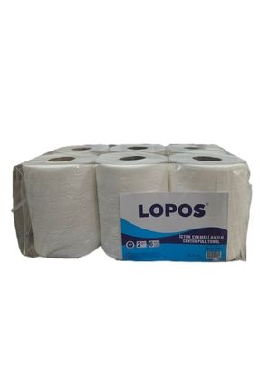 Pema Tedarik İçten Çekmeli Havlu 2.5 Kg Dev Rulo Havlu Peçete 6’lı Image 0